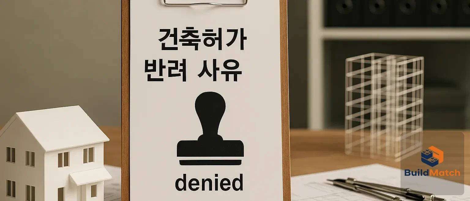 건축허가 반려 사유 총정리